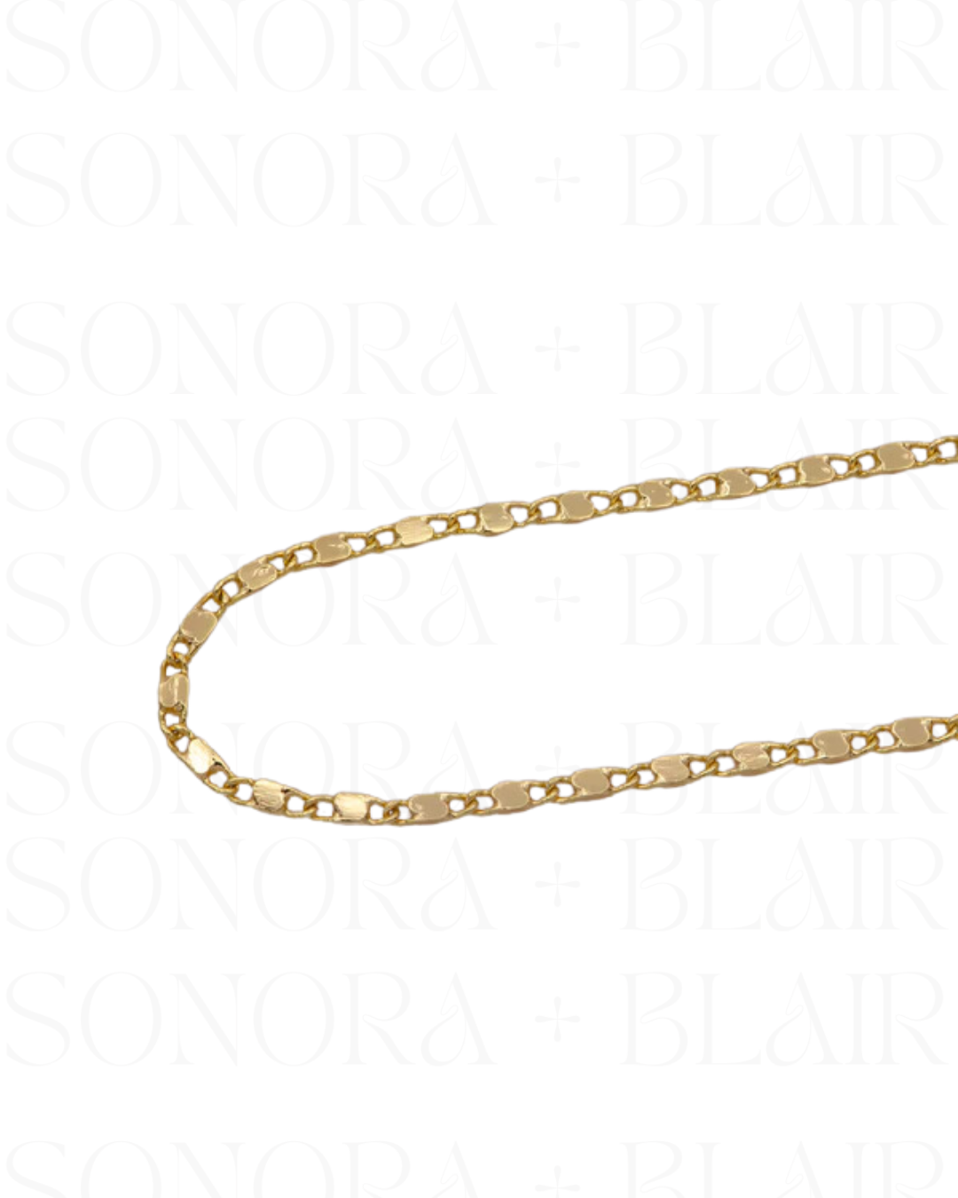 Anchor Layering Chain - 18in - 24k