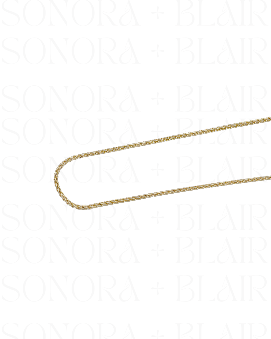 Wheat Foxtail Chain - 14k